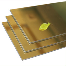 HUAERTAI-Mirror alucobond acp cladding/curtain wall/Mirror aluminum composite panels